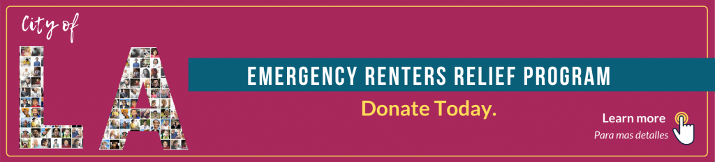 LA City Emergency Renters Assistance Banner