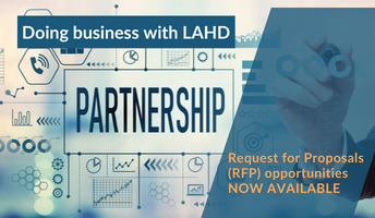 Doing business with LAD. Request for proposals (RFP) opportunities now available
