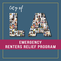 City of LA Emergency Renters Relief Program graphic
